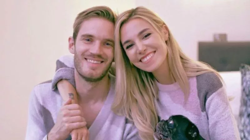 PewDiePie und seine Frau 