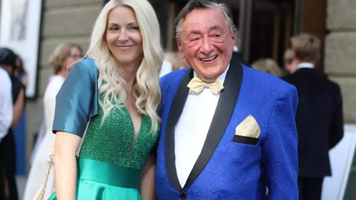 Richard Lugner und Simone Reiländer