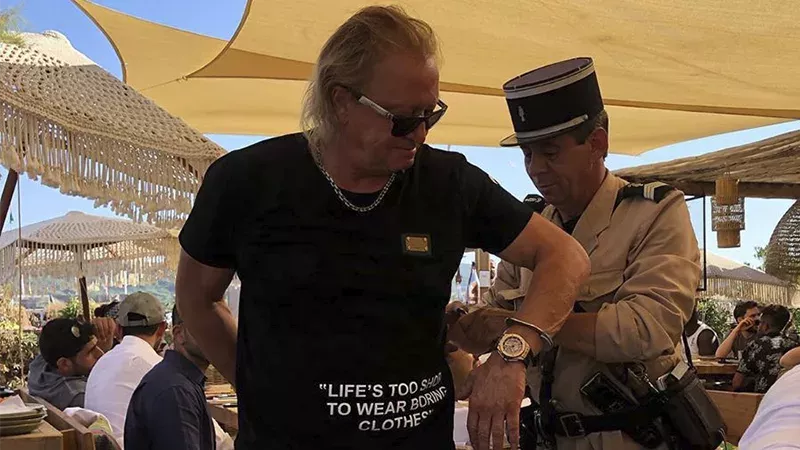 Robert Geiss wird verhaftet