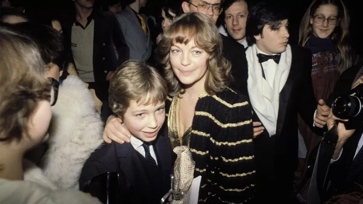 Romy Schneider und ihr Sohn David