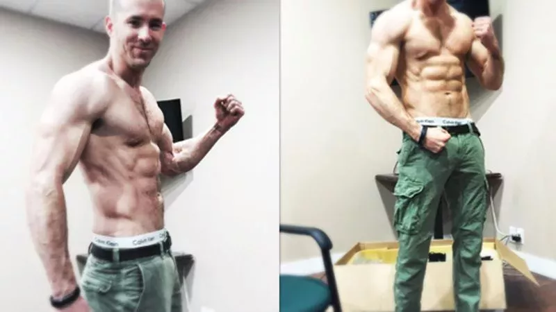 Ryan Reynolds trainiert hart 