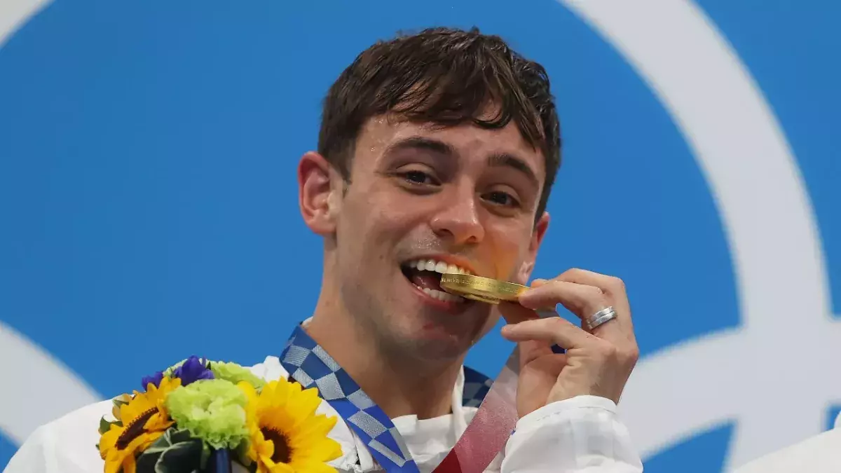 Tom Daley 2021 bei Olympia in Japan