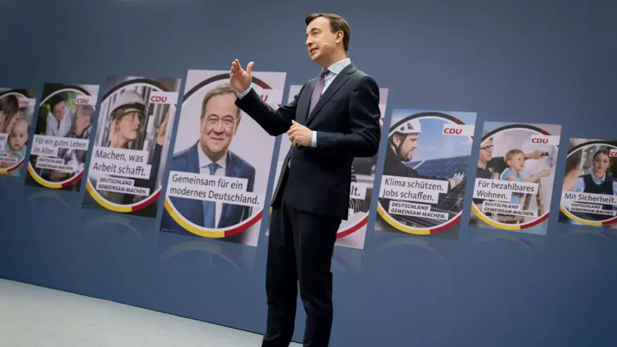 Die CDU wird für ihre Wahlkampagne kritisiert