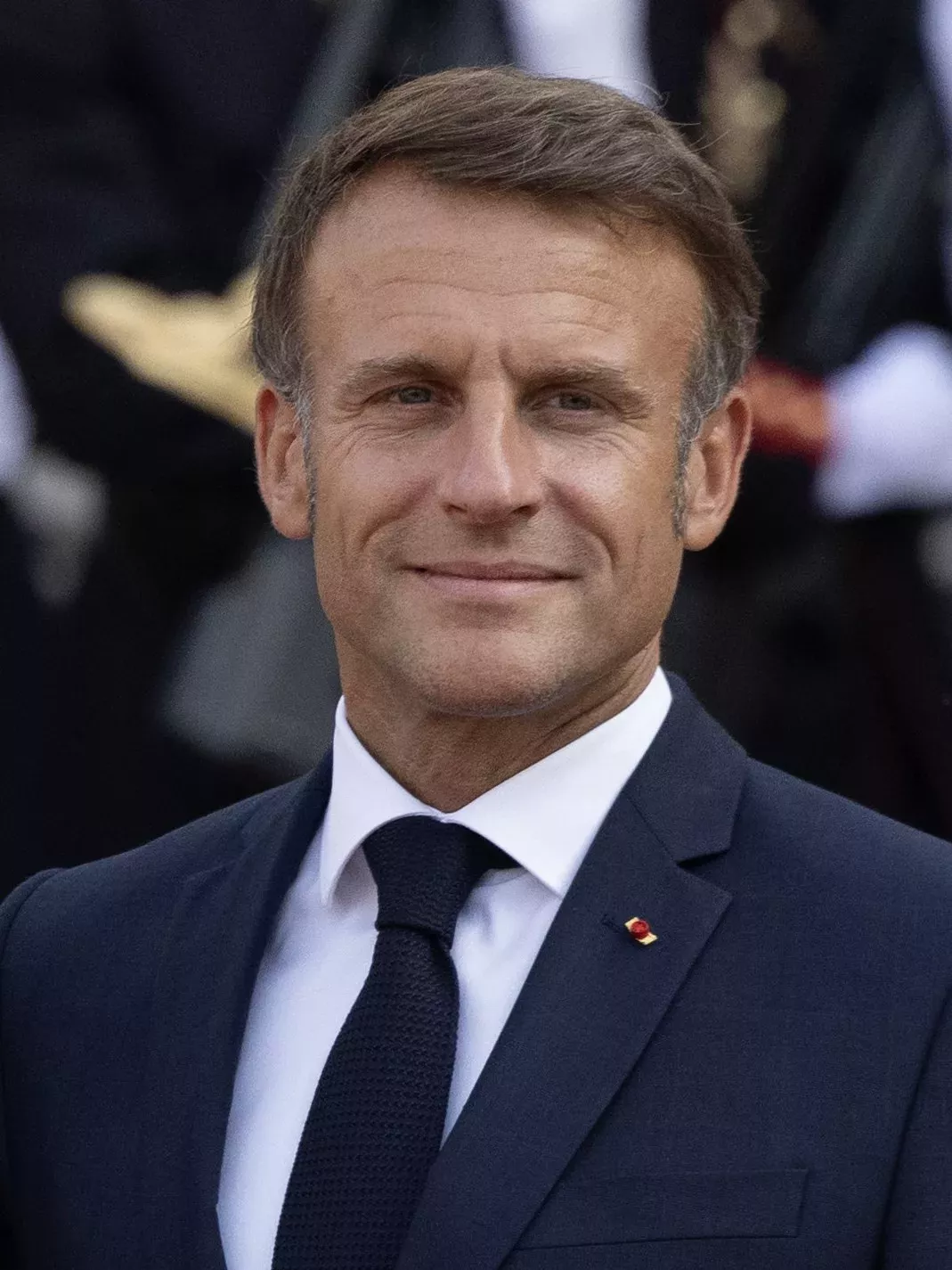 Emmanuel Macron August 2024