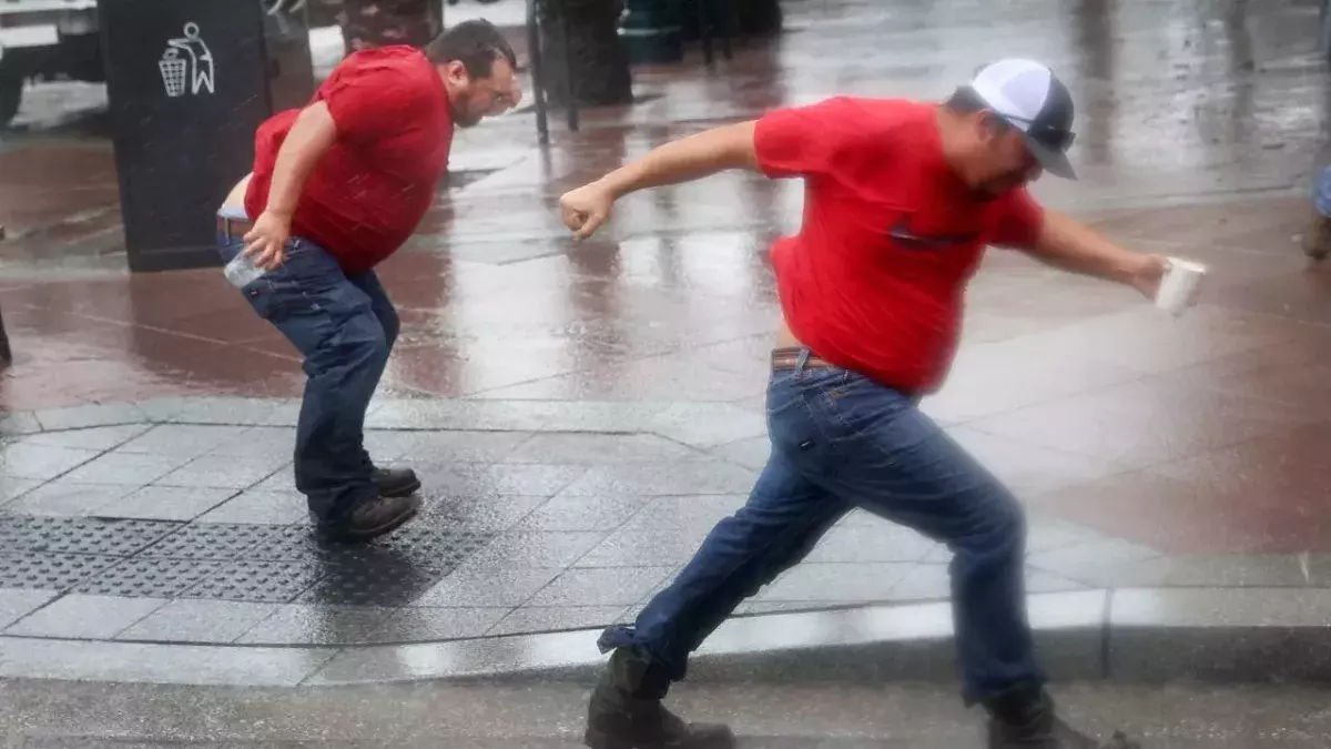 Hurricane Ida bringt Chaos