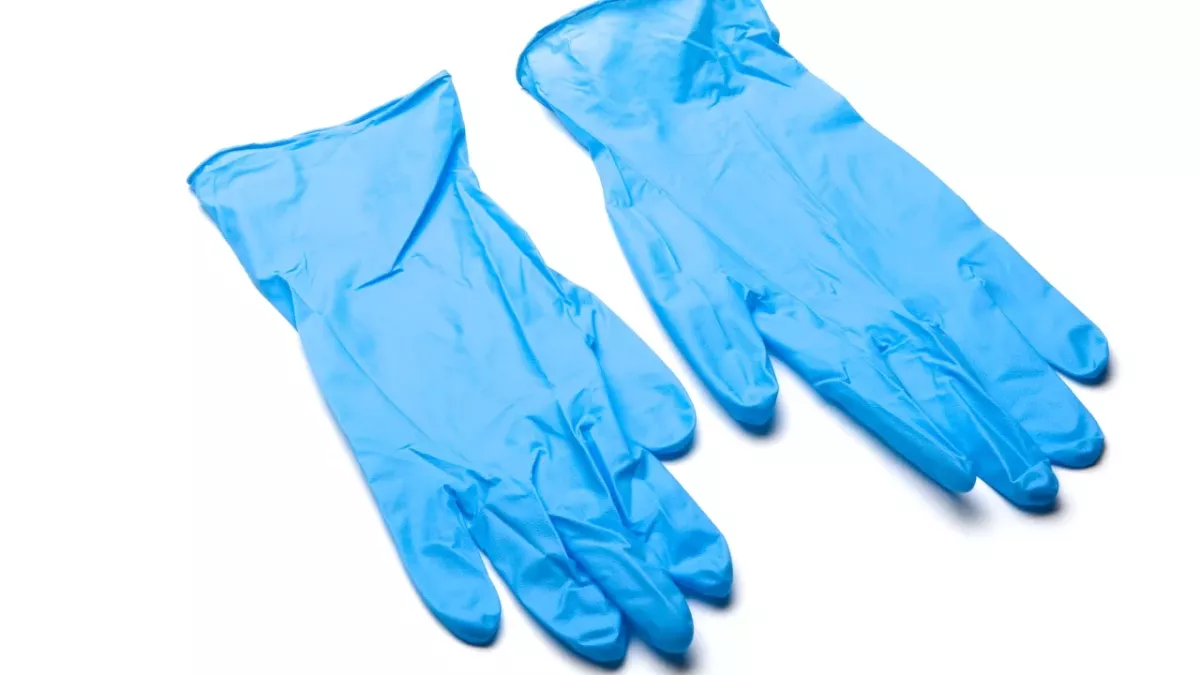 Illegaler Handel mit Plastikhandschuhen