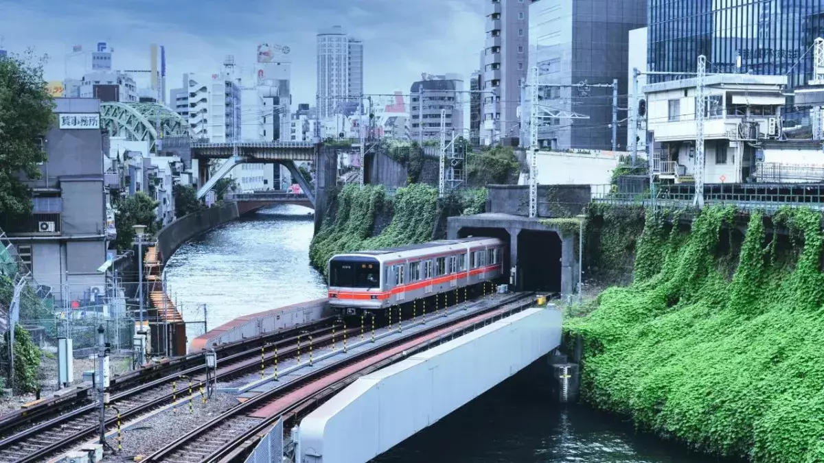 Japanische Züge sind immer pünktlich