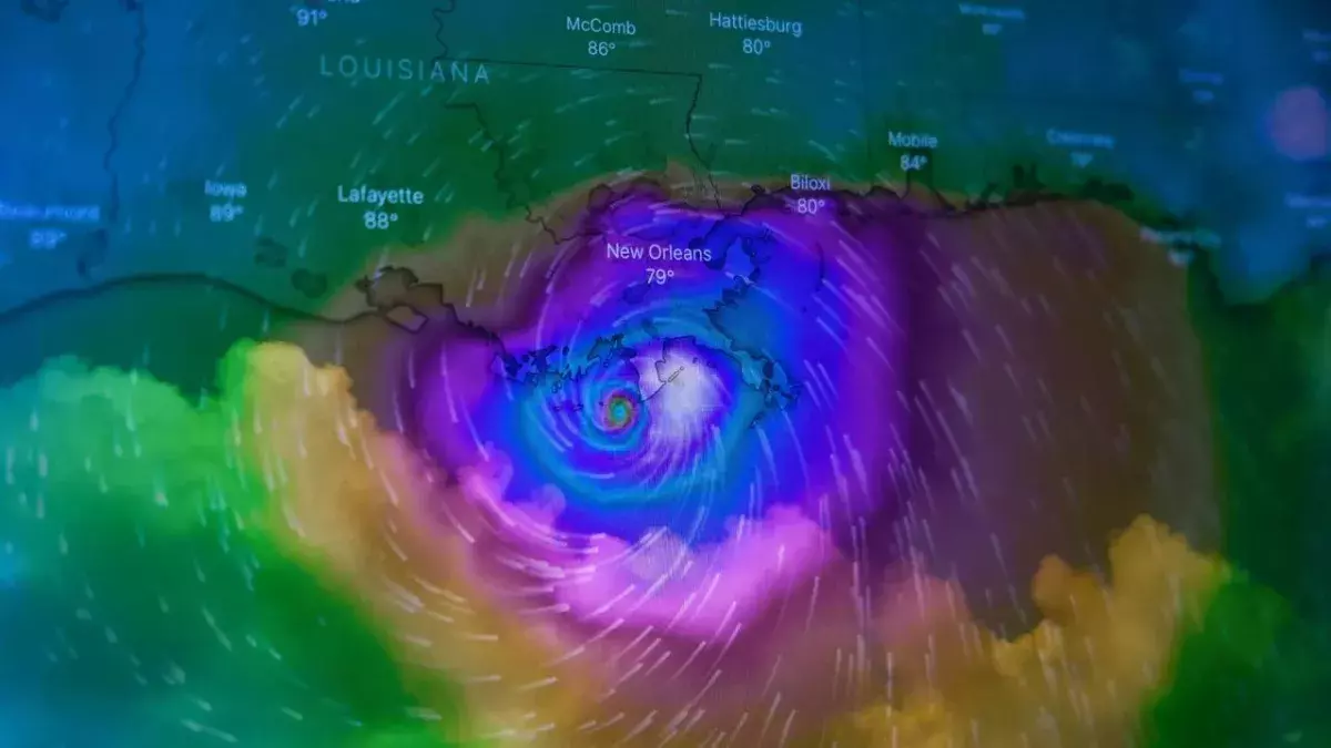 In New Orleans ist der Strom ausgefallen