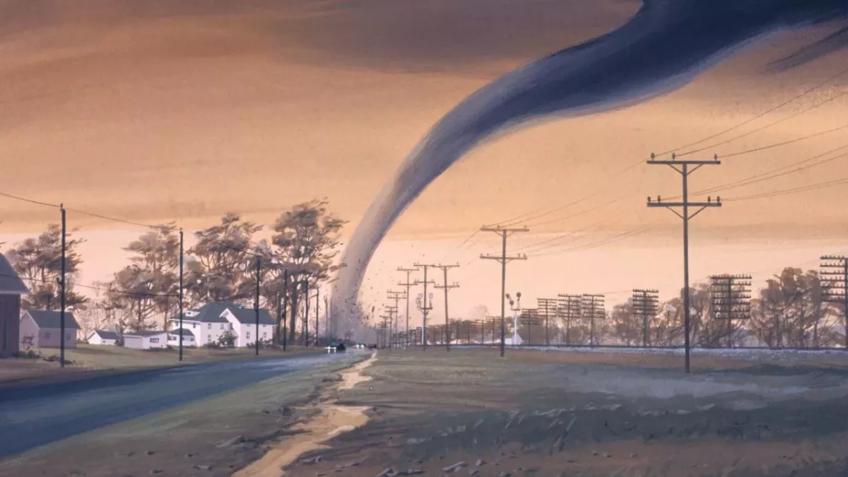 Riesiger Tornado verschmilzt mit einem anderen und bildet "Supertornado"