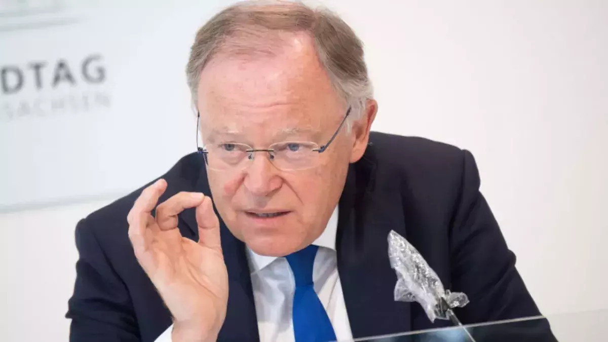 SPD-Politiker und Regierungschef von Niedersachsen, Stephan Weil