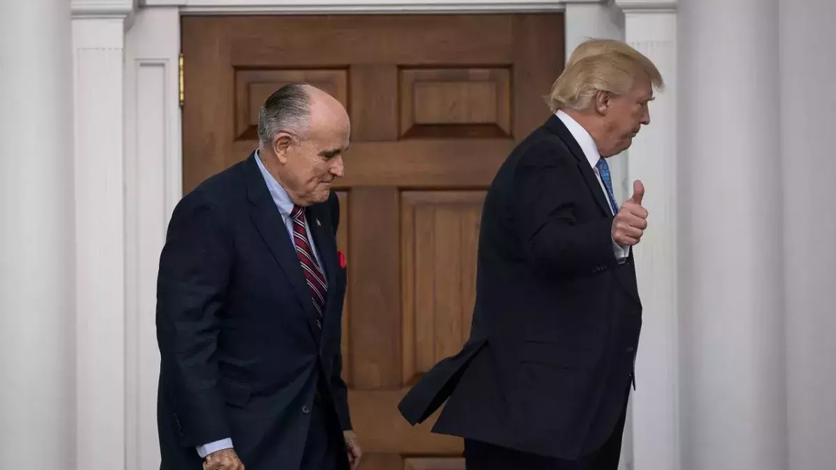 Trump interessiert sich nicht mehr für Giuliani
