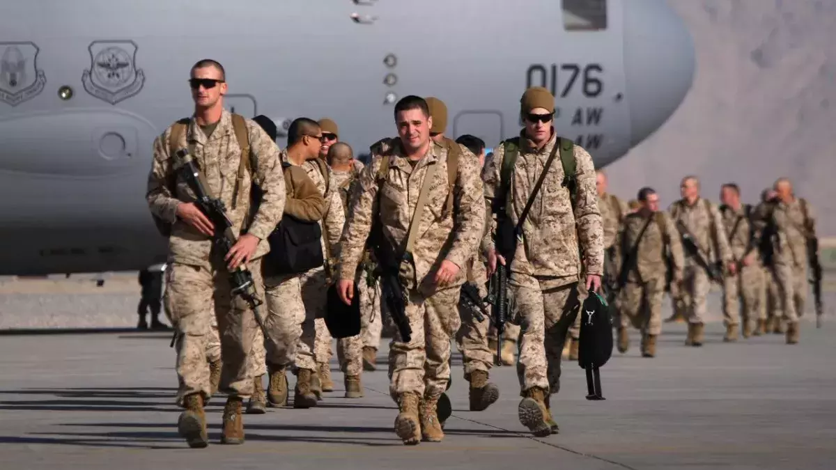 U.S. Marines Return To Fight Taliban In Southern Afghanistan