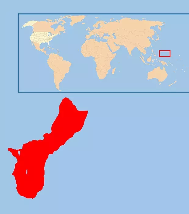 Guam, US-Insel im west-pazifischen Ozean: Lage, Urlaub, Geschichte, Natur, Sehenswürdigkeiten