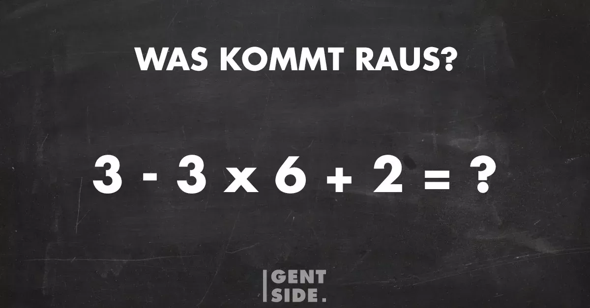 Mathe-Rätsel: Löse diese Gleichung