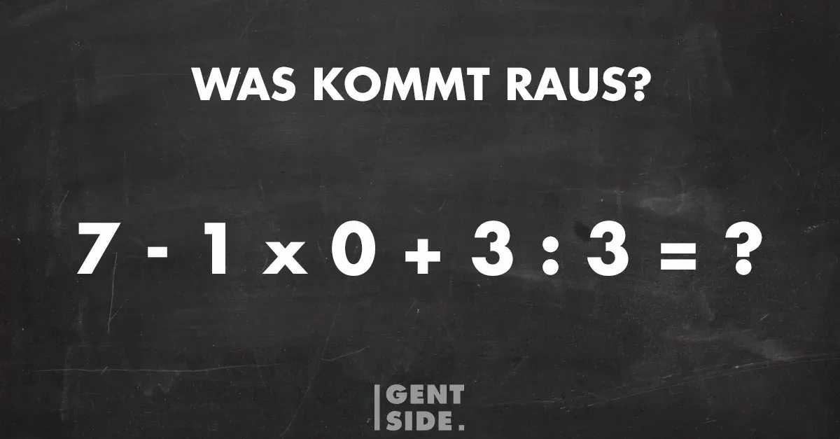 Mathe-Quiz: Löse diese Gleichung!