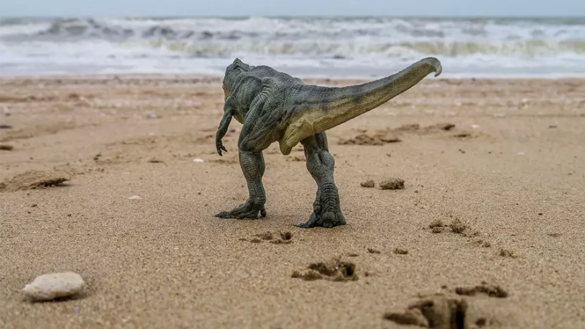 Dino-Fußabdrücke verraten, wie ihre Haut wirklich ausgesehen hat 