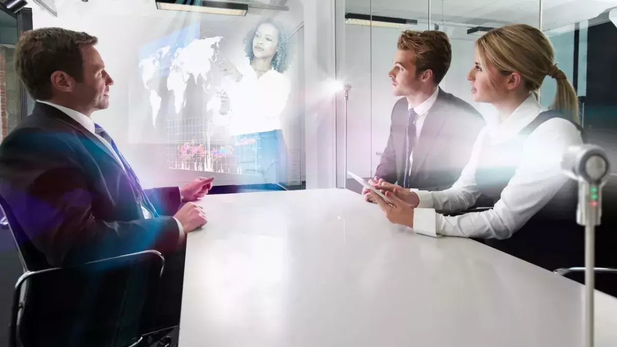 Hologramme - Das Kommunikationsmittel der Zukunft?