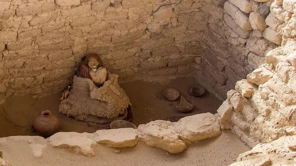 Schädel aus Peru