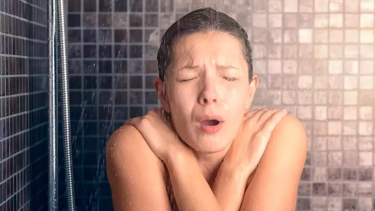 Unfreiwillige kalte Dusche