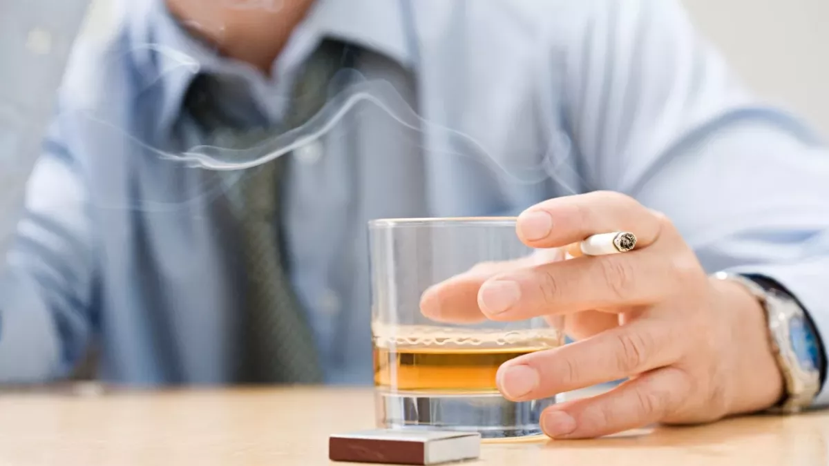 Weder Zigaretten noch Alkohol