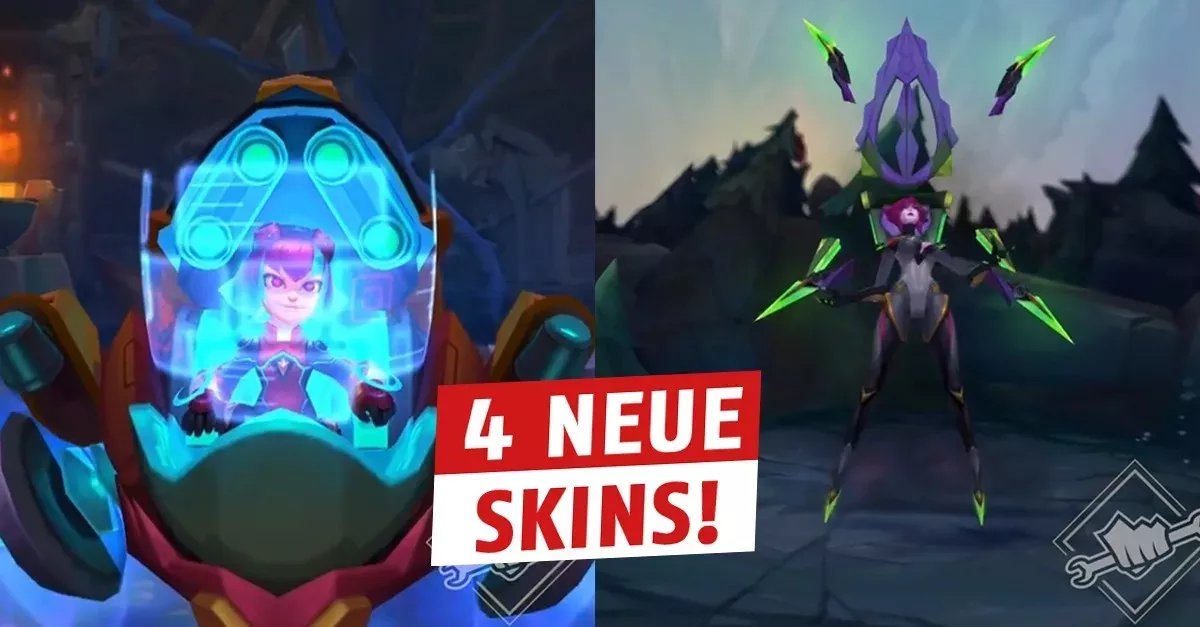 4 neue Skins