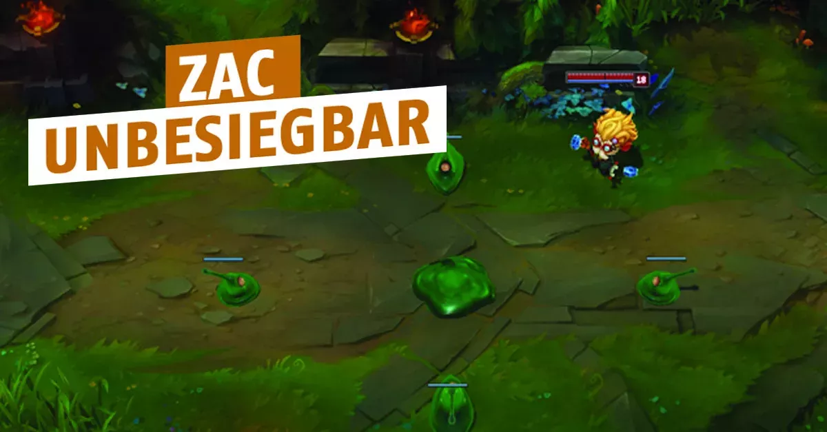 League of Legends: Ein neuer Bug macht Zac komplett unbesiegbar