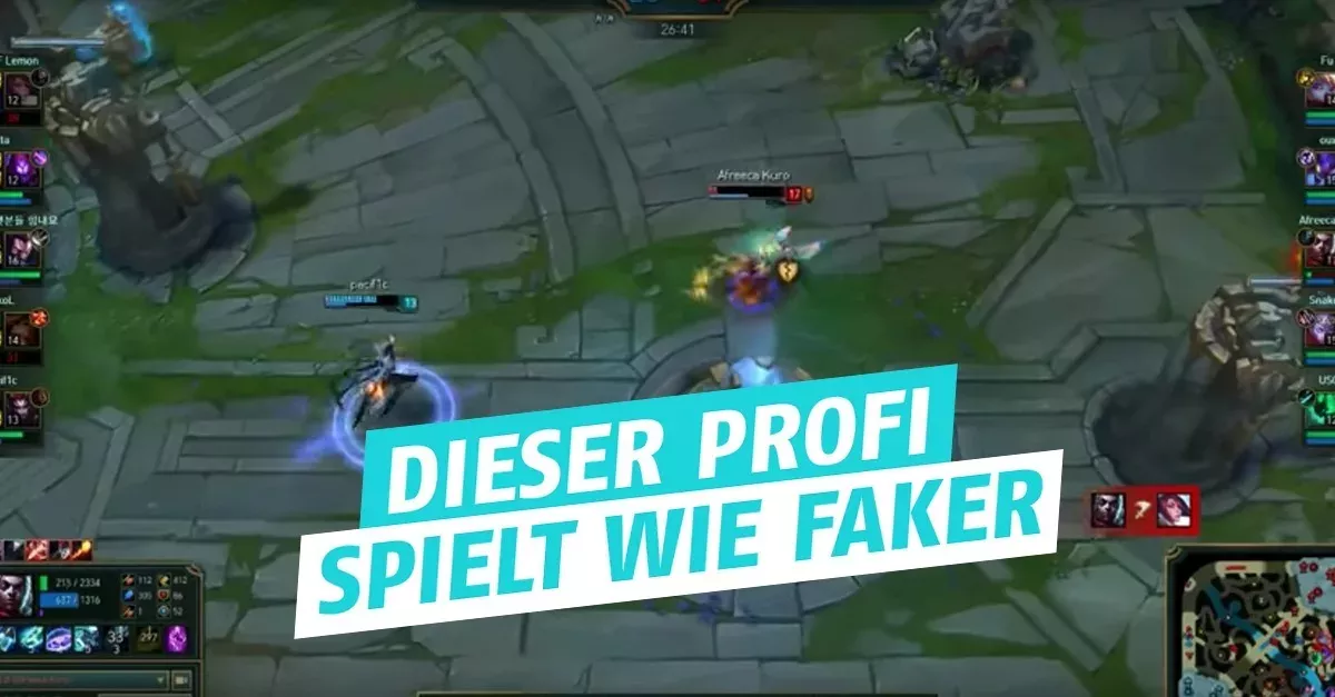 League of Legends: Wenn Kuro sich mit Ekko für Faker hält
