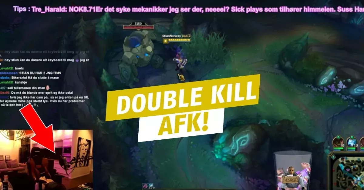 League of Legends: Wenn du AFK bist, aber trotzdem einen Double Kill landest...