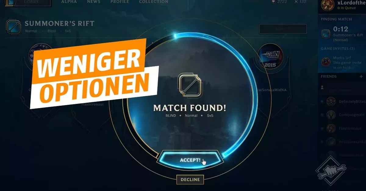 League of Legends: Mit dem neuen Client verschwinden diese beiden Funktionen