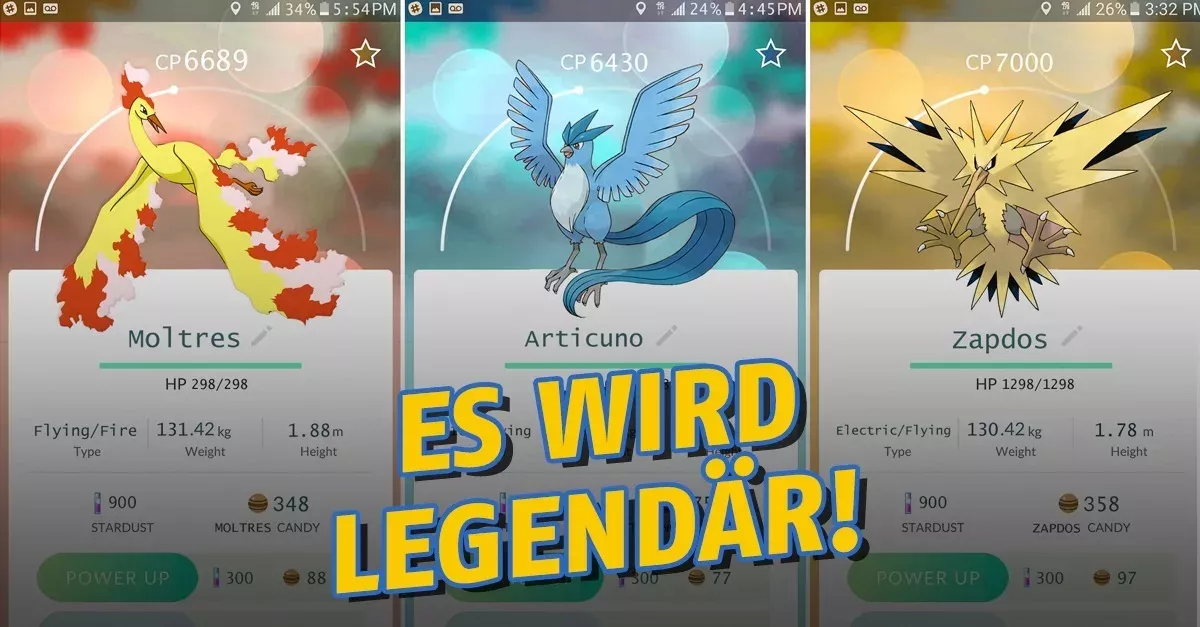 Pokémon GO: Ein legendäres Pokémon für Weihnachten?