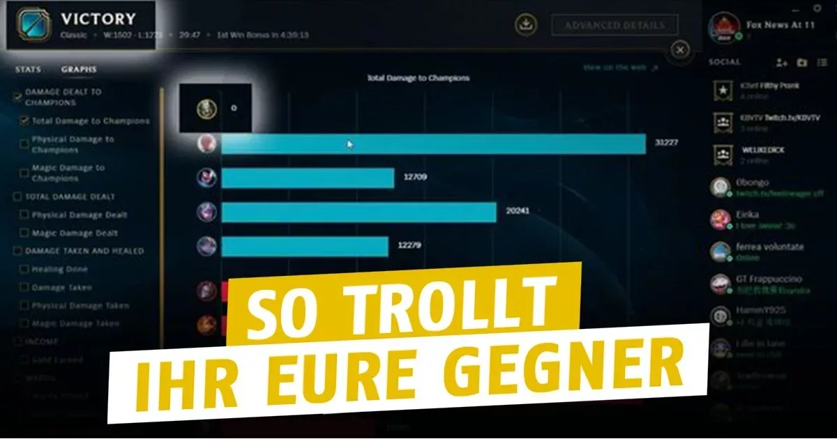 League of Legends: Tryndamere mit 0 Schaden! Die neue Art, eure Gegner zu trollen