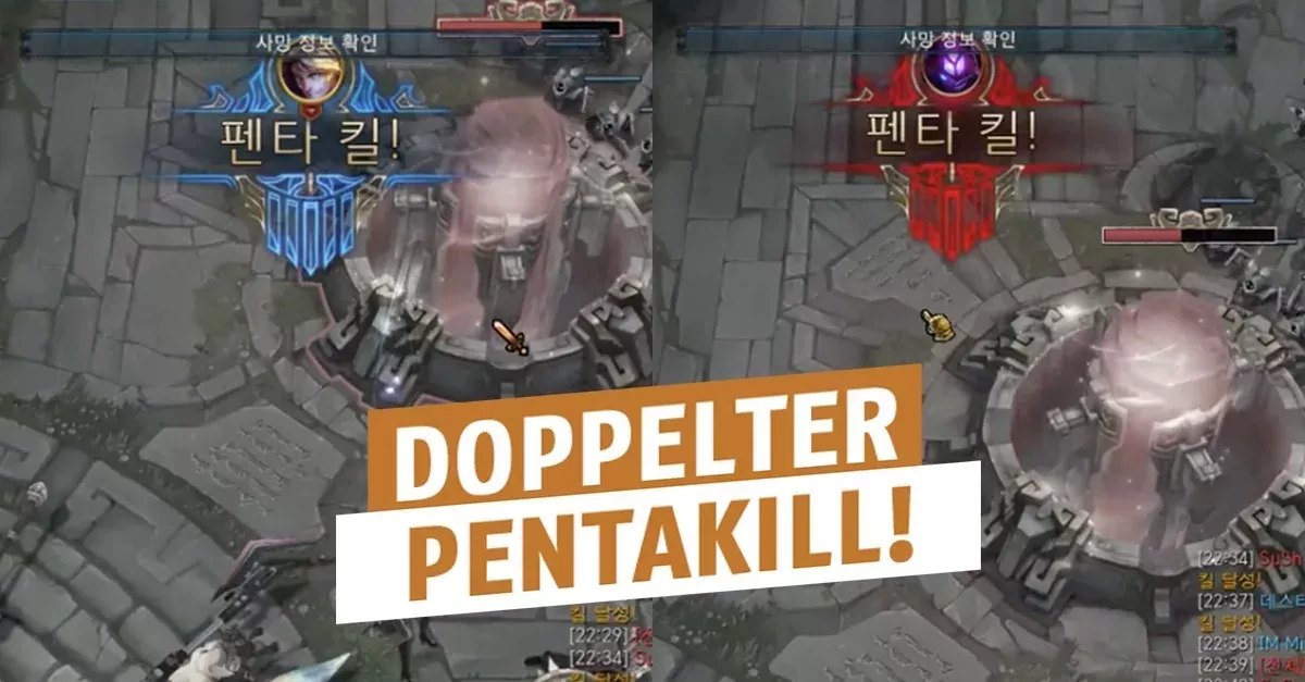 League of Legends: Rush wird Zeuge eines doppelten, gleichzeitigen Pentakills