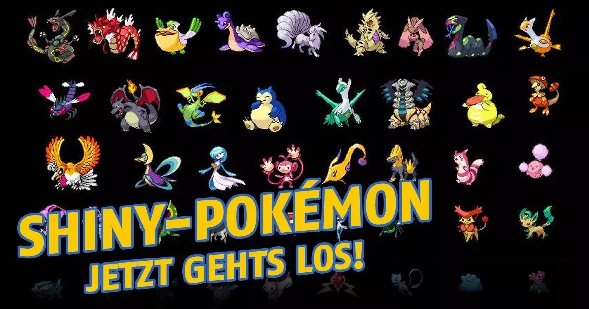 Shiny Pokémon: Schillernde Pokémon im Spielcode entdeckt