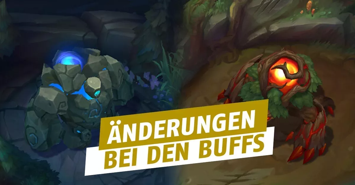 League of Legends: Auf die roten und blauen Buffs warten mit dem neuen Patch große Änderungen