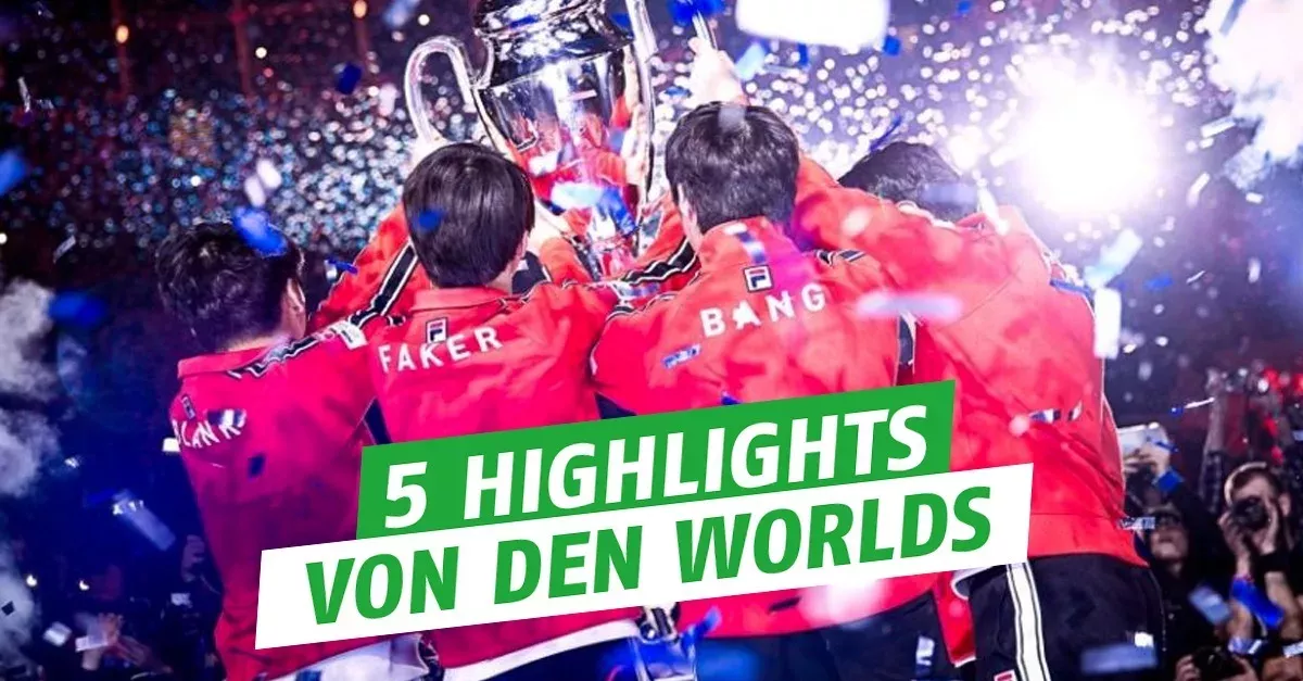 League of Legends: Rückblick auf die 5 besten Momente bei den Finals der Worlds