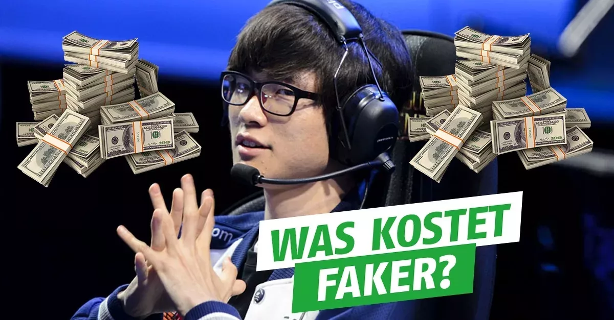 League of Legends: Der Wert von Faker auf dem Transfermarkt ist nun bekannt