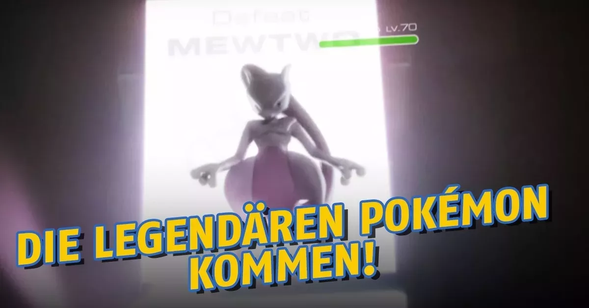 Pokémon GO: Legendäre Pokémon könnten bald in Geschäften zu finden sein