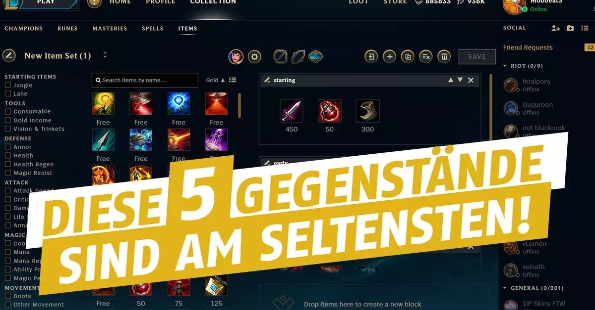 League of Legends: Diese 5 Objekte sind so selten, dass man sie fast vergessen hat