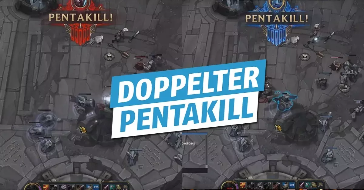 League of Legends: 2 Spieler landen gleichzeitig einen Pentakill!