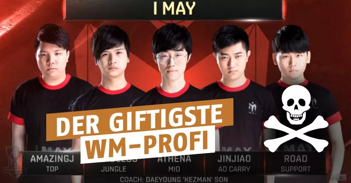 League of Legends: Spieler während der WM suspendiert
