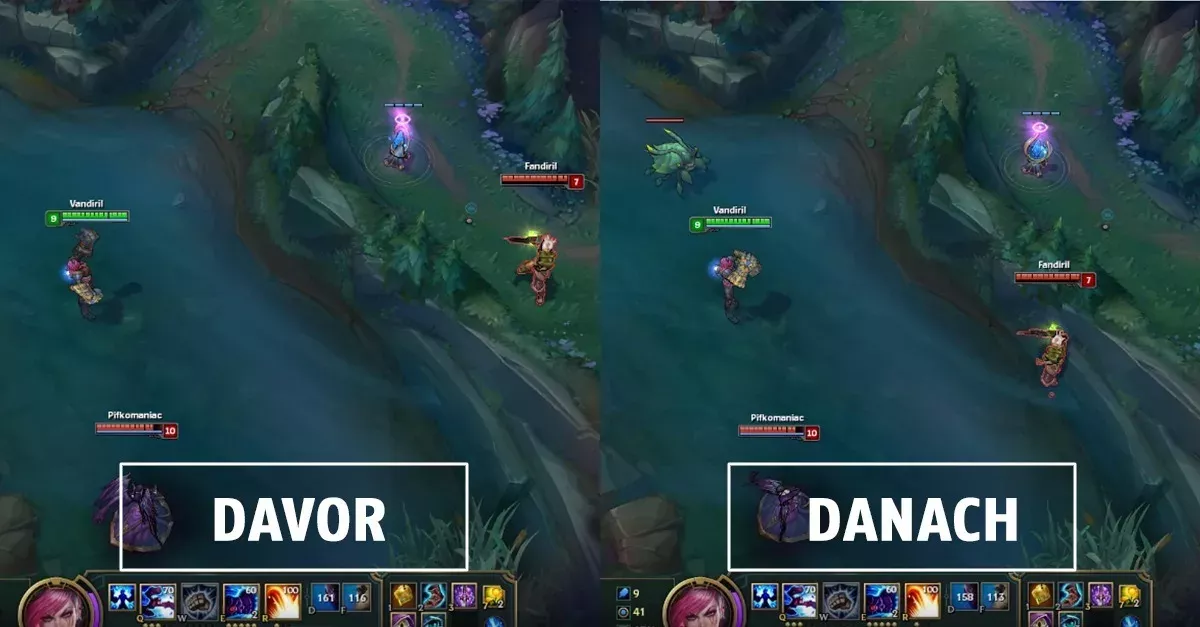League of Legends: Riven kann mit seinem E Mauern überwinden
