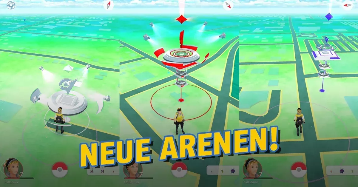 Pokémon GO: Ein neuer Arenatyp dürfte bald auftauchen