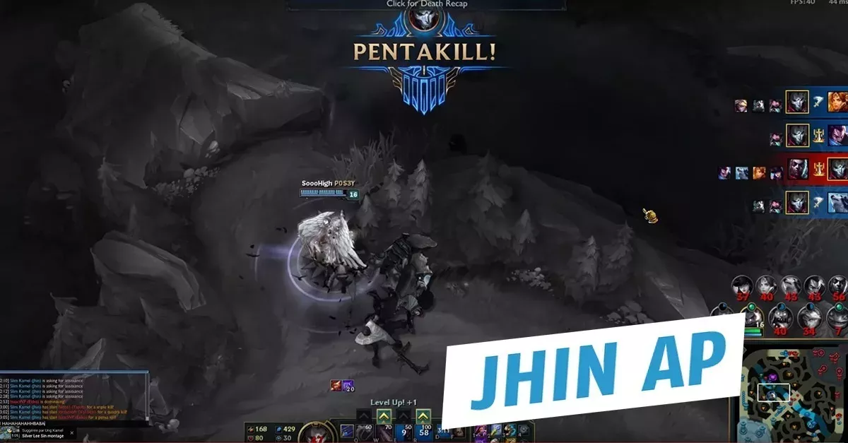 League of Legends: Er landet einen Pentakill mit Jhin AP
