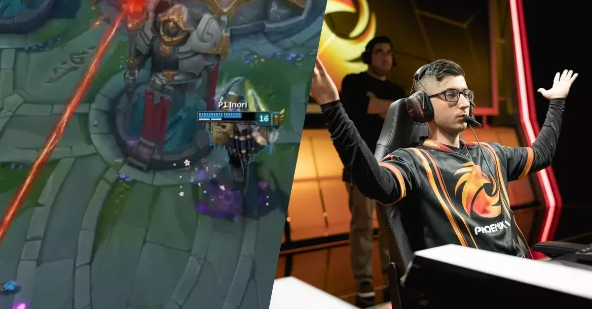 League of Legends: Unglaublicher Backdoor von Inori mit Rengar gegen Team SoloMid