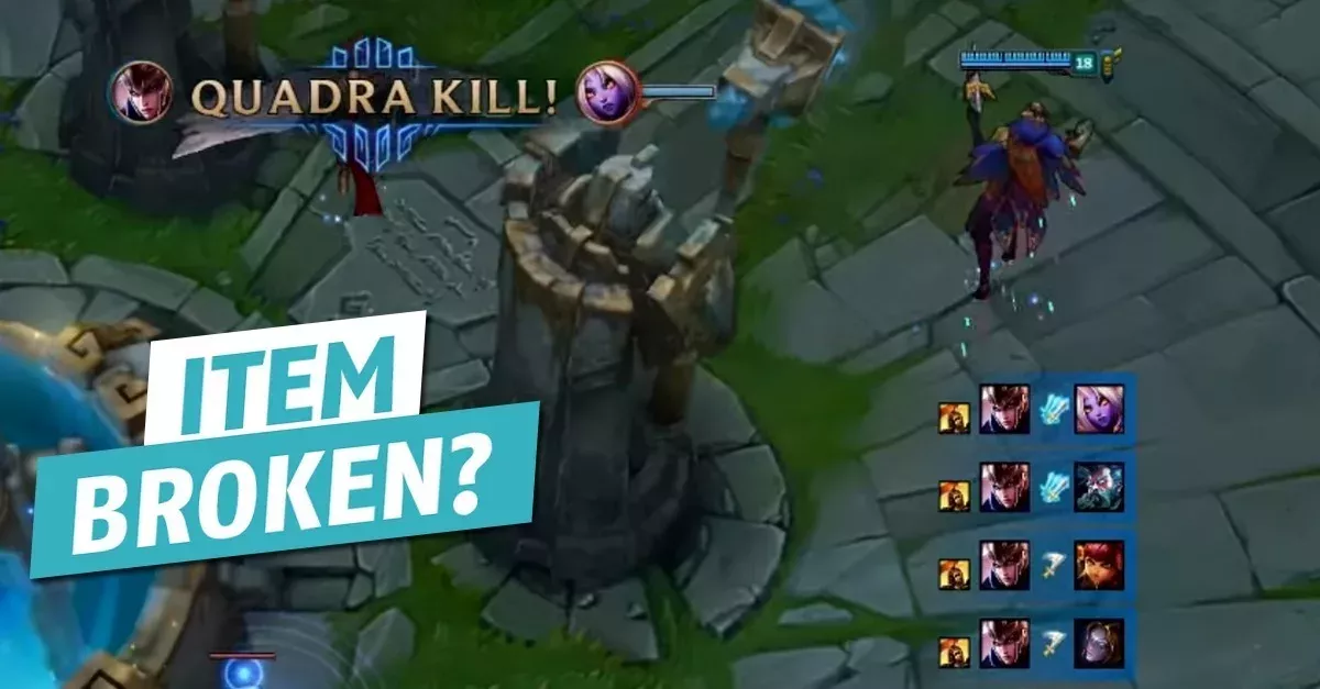 League of Legends: Quadra-Kill dank starkem Passif
