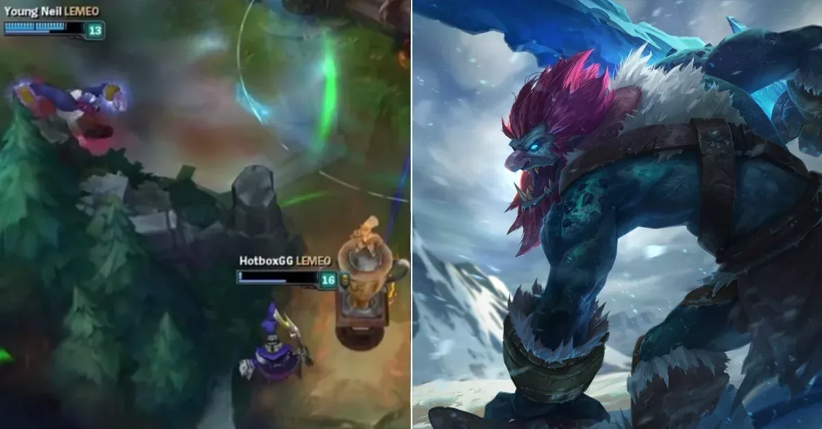 League of Legends: Trundle rettet ihren Verbündeten mit einer Menge Stil