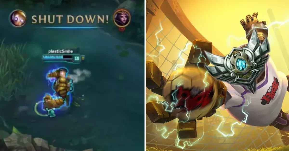 League of Legends: Unglaublicher Move mit Blitzcrank auf Silver