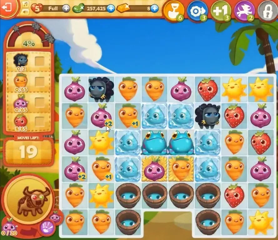Farm Heroes Saga Level 814: Lösungen, Tipps und Tricks