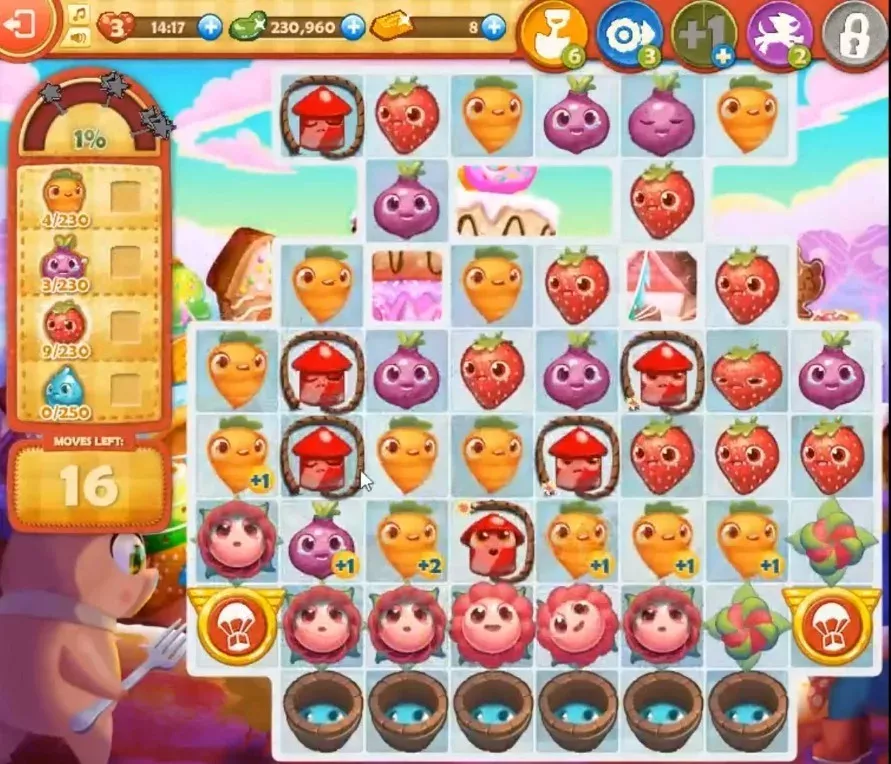Farm Heroes Saga Level 795: Lösungen, Tipps und Tricks