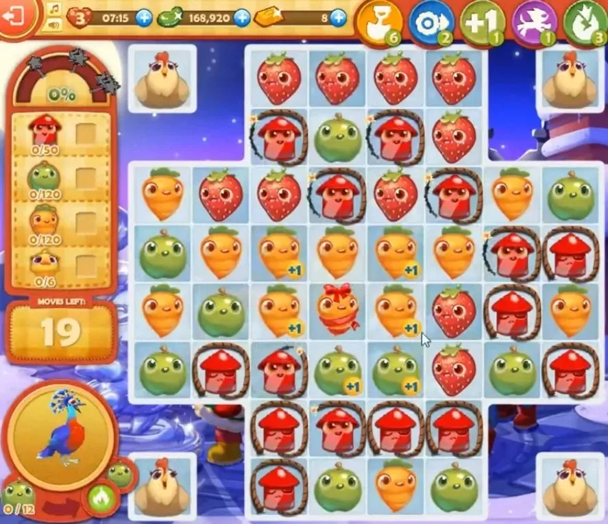 Farm Heroes Saga Level 785: Lösungen, Tipps und Tricks